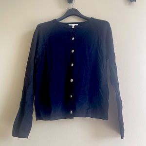 Maje cárdigan with gold buttons